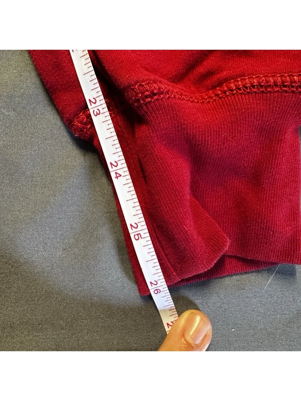 True Religion Classic Logo Joggers Red Mens Large Sweatpants Horseshoe